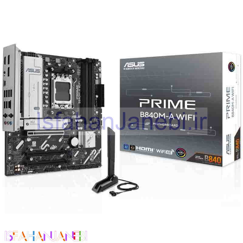 اصفهان جانبی-مادربرد ایسوس PRIME B840M-A WIFI DDR5