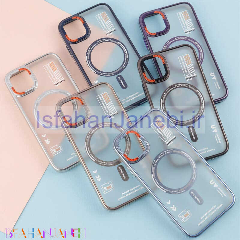 اصفهان جانبی-قاب ضد ضربه اورجینال MKUIONGH مگ سیف طرح دار iPhone 11