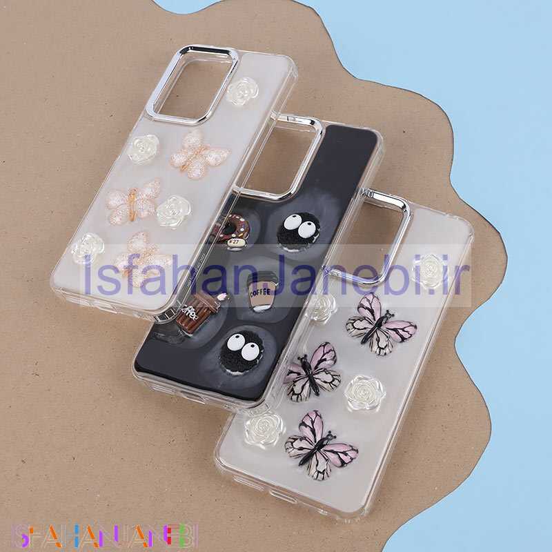 اصفهان جانبی-قاب رزینی شیائومی Redmi Note 12 4G برجسته طرح دار