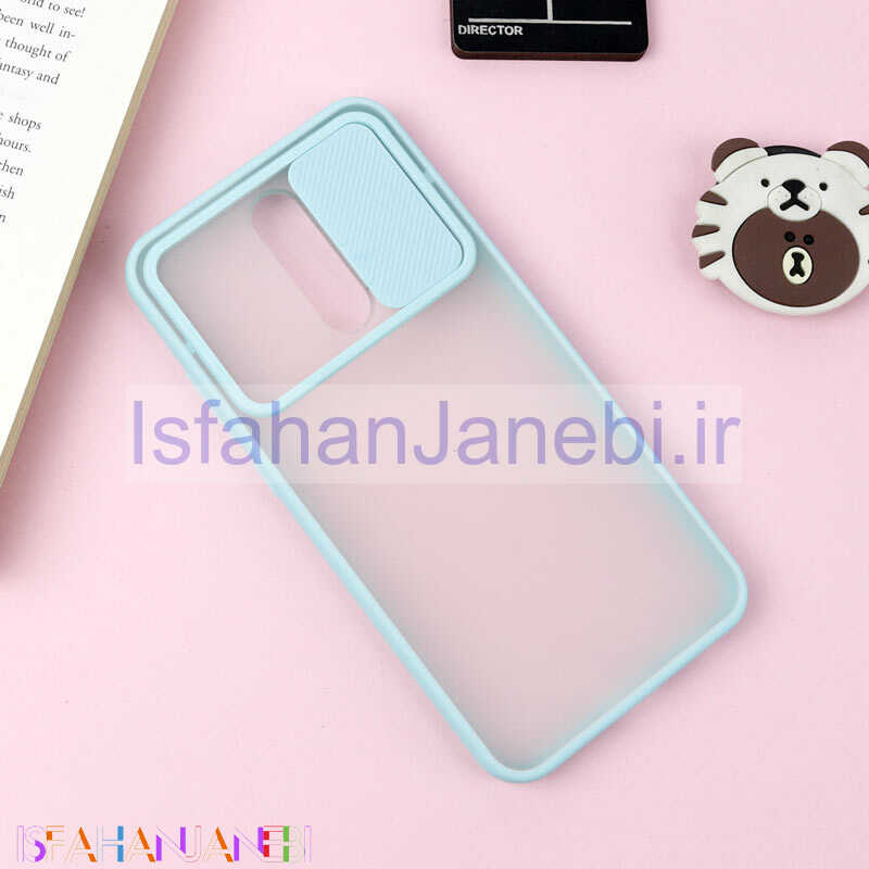 اصفهان جانبی-قاب PC مات محافظ لنز دار کشویی Xiaomi Redmi 8A