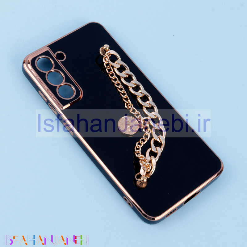 اصفهان جانبی-قاب My Case محافظ لنزدار + آویز دستی کارتیر Samsung Galaxy S21 FE 5G