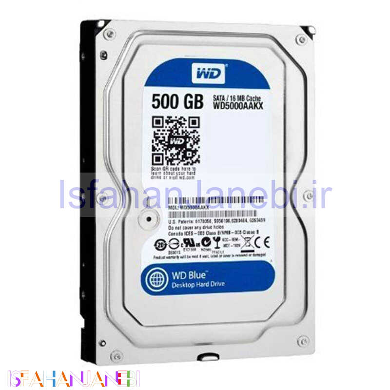 اصفهان جانبی-هارد اینترنال وسترن دیجیتال Western Digital Blue 500GB