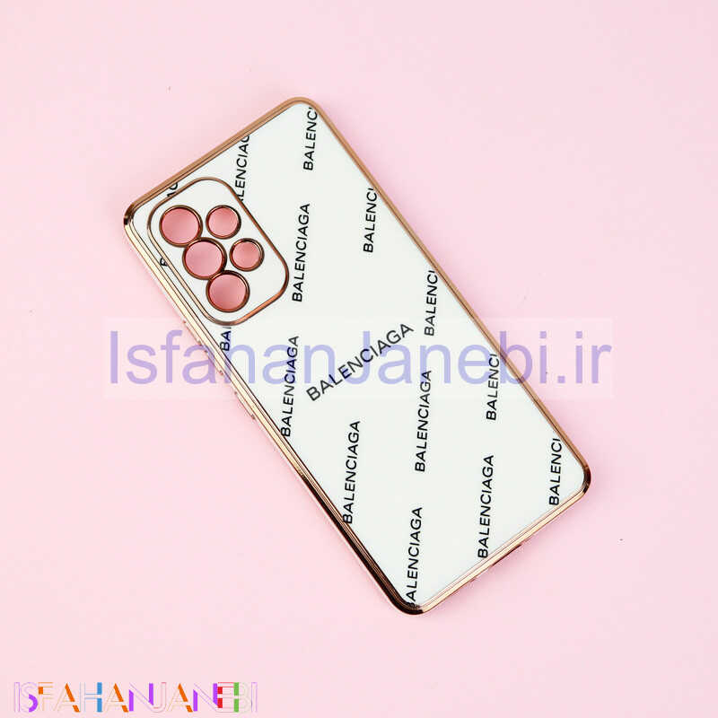 اصفهان جانبی-قاب طرحدار My Case محافظ لنزدار Samsung Galaxy A53 5G سفید