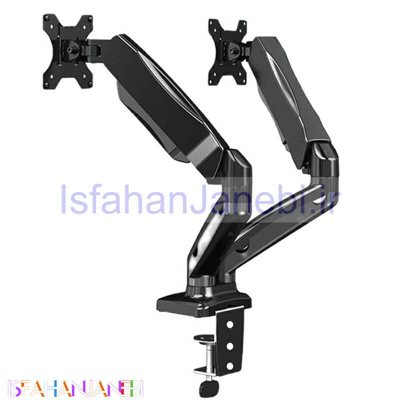 اصفهان جانبی-پایه رومیزی متحرک مانیتور دوتایی 17 تا 30 اینچ Ergo WLA004