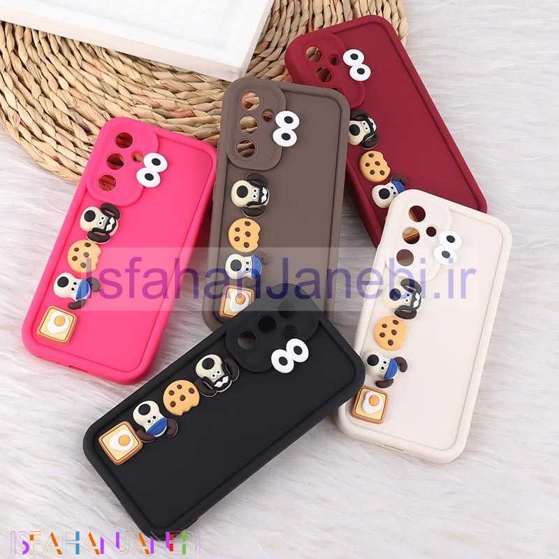 اصفهان جانبی-قاب سولید سامسونگ Galaxy A54 عروسک برجسته محافظ لنزدار