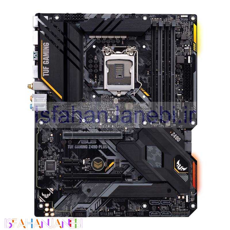 اصفهان جانبی-مادربرد ایسوس TUF Gaming Z490-Plus DDR4