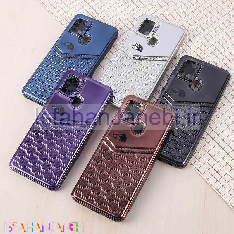 اصفهان جانبی-قاب ژله ای The North Face سامسونگ Galaxy A21s براق محافظ لنزدار