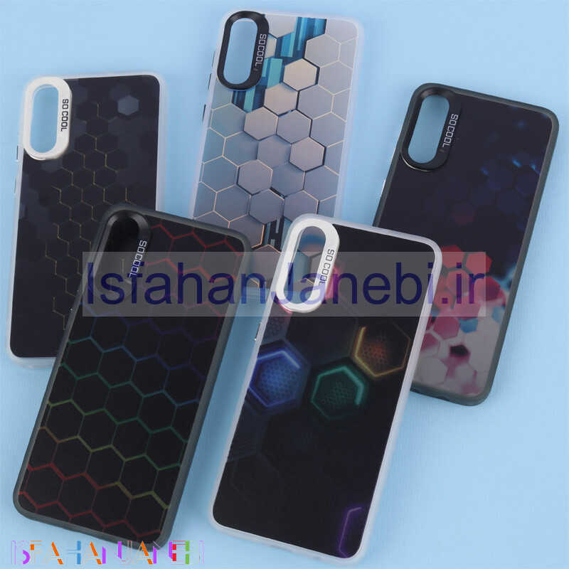 اصفهان جانبی-قاب PC So Cool طرح زنبوری سامسونگ Galaxy A30s / A50 / A50s