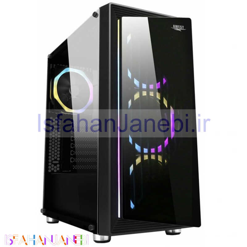اصفهان جانبی-کیس کامپیوتر اوست Awest GT-AV08-BG RGB