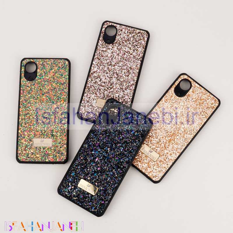 اصفهان جانبی-قاب شاینی Swarovski سامسونگ Galaxy A03 Core محافظ لنزدار