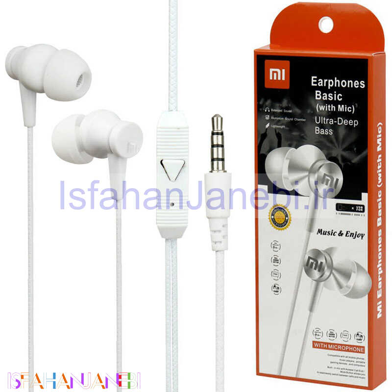 اصفهان جانبی-هندزفری Mi Earphones Basic Music & Enjoy