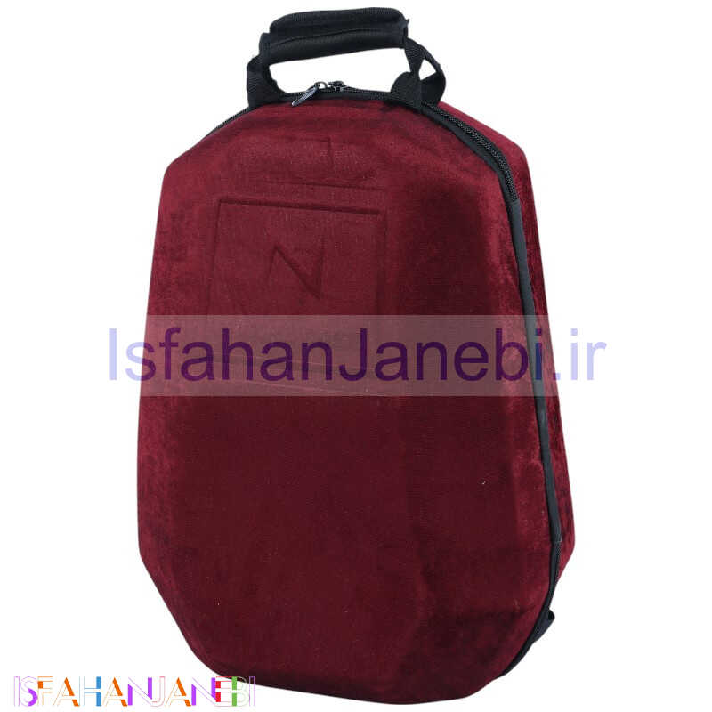 اصفهان جانبی-کیف کوله ای کنسول بازی PS5 Slim مخملی زرشکی