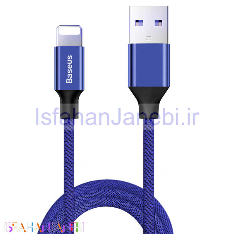 اصفهان جانبی-کابل آیفونی فست شارژ Baseus Yiven CALYW 2A 1.2m