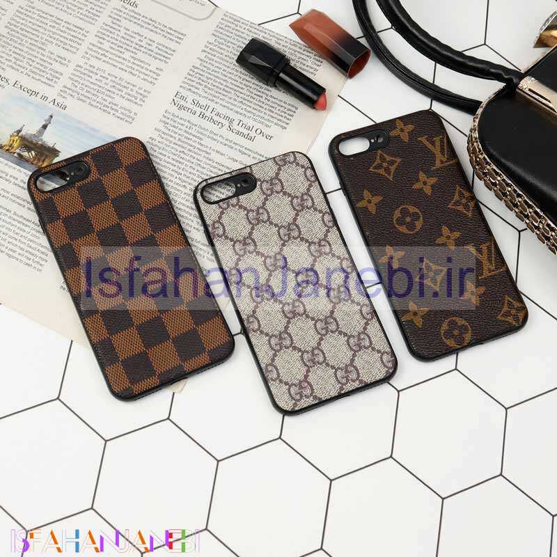 اصفهان جانبی-قاب چرمی لاکچری محافظ لنزدار iPhone 7 Plus / 8 Plus