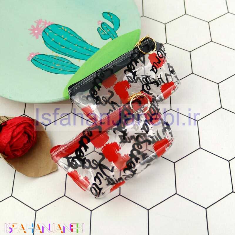 اصفهان جانبی-کیف هندزفری طلقی سه گوش میکس