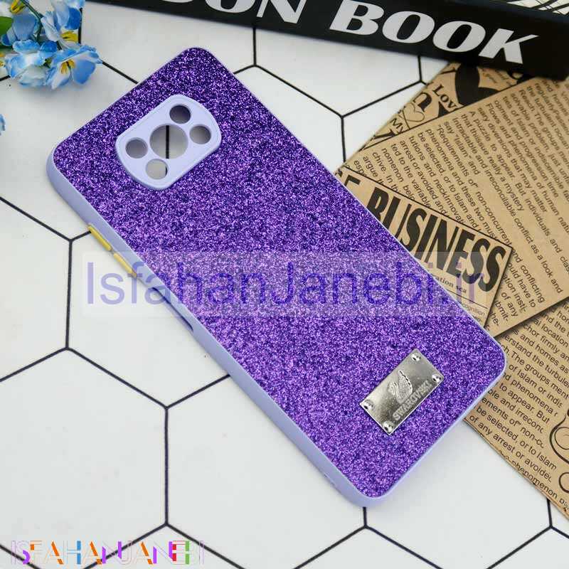 اصفهان جانبی-قاب شاینی Swarovski محافظ لنزدار Xiaomi Poco X3