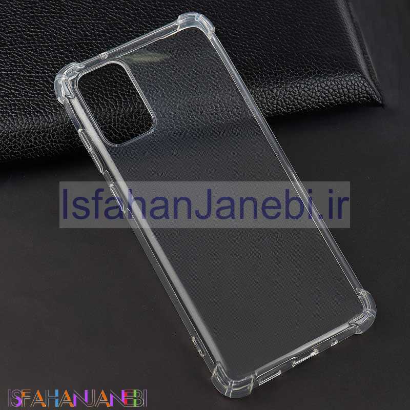 اصفهان جانبی-قاب ژله ای ضربه گیر بی رنگ Samsung S20 Plus