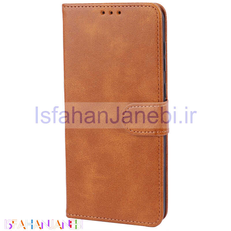 اصفهان جانبی-کیف چرمی مگنتی محافظ لنزدار Samsung Galaxy A02 / M02