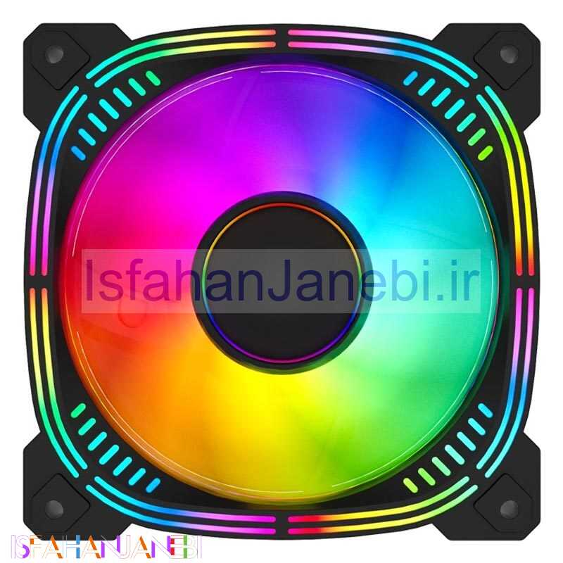 اصفهان جانبی-فن کیس لاجی کی LogiKey F126 ARGB 12*12