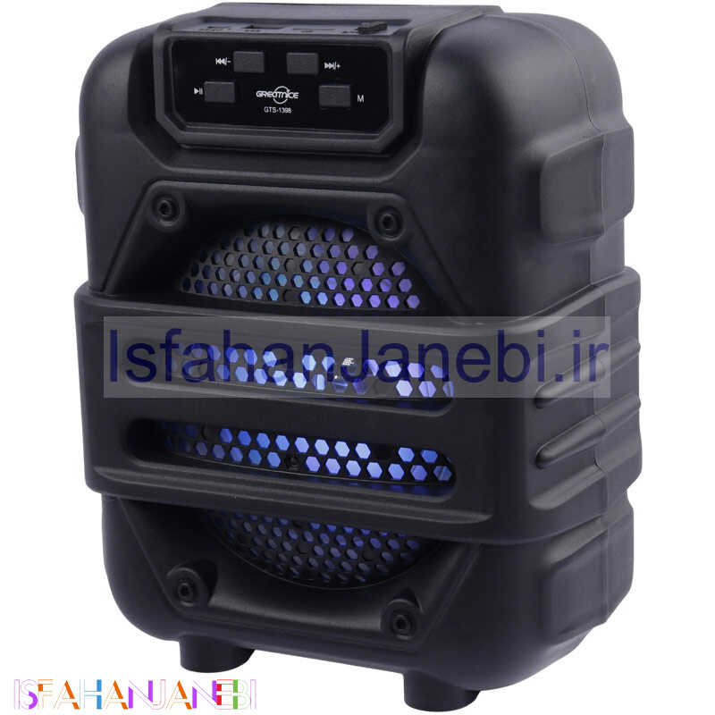 اصفهان جانبی-اسپیکر بلوتوثی رم و فلش خور Greatnice GTS-1398