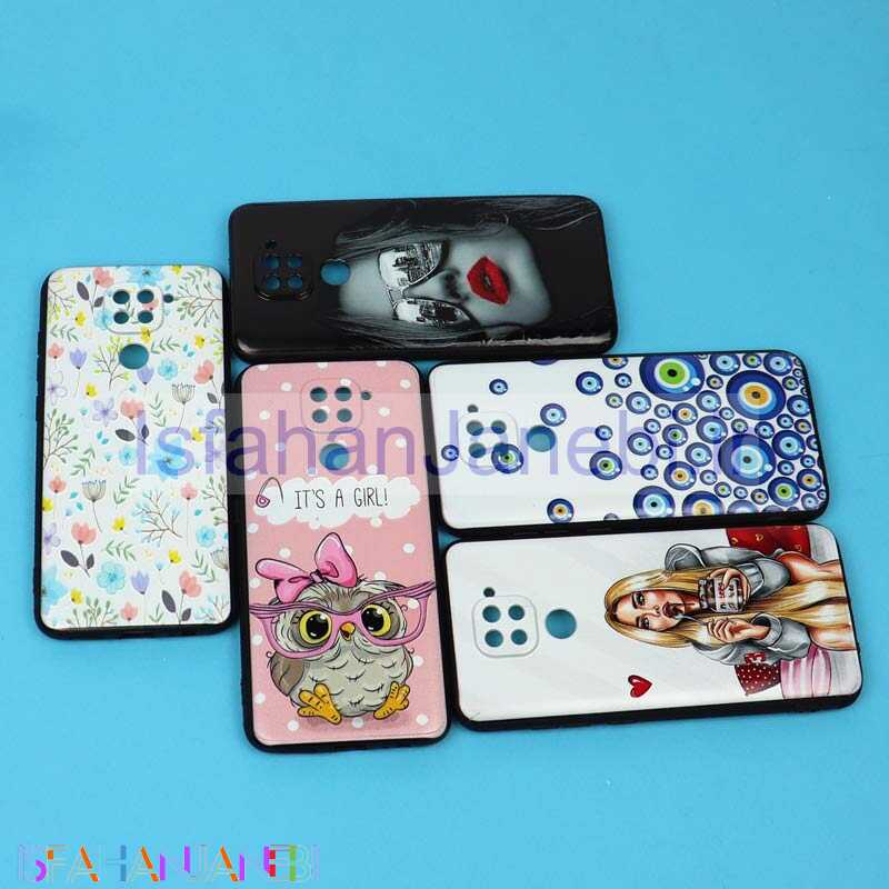 اصفهان جانبی-قاب فانتزی برجسته دخترانه شیائومی 9 Redmi Note سری 6