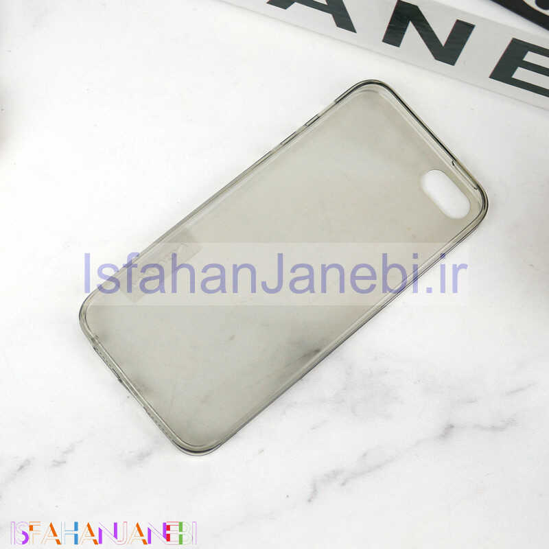 اصفهان جانبی-قاب ژله ای Nature آیفون iPhone 5/5s خاکستری