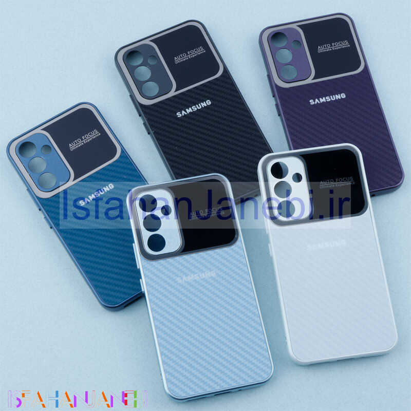 اصفهان جانبی-قاب PVD Carbon Ultimate محافظ لنزدار Samsung Galaxy A54