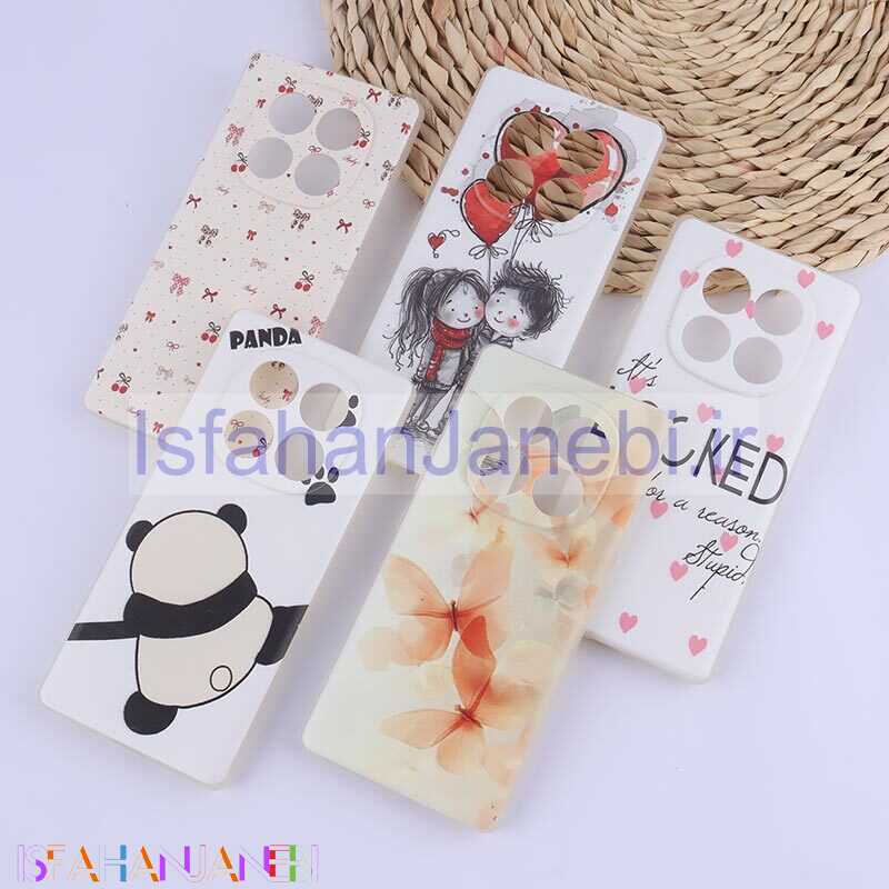 اصفهان جانبی-قاب ژله ای شیائومی Redmi Note 14 Pro 4G طرح دار چاپی محافظ لنزدار