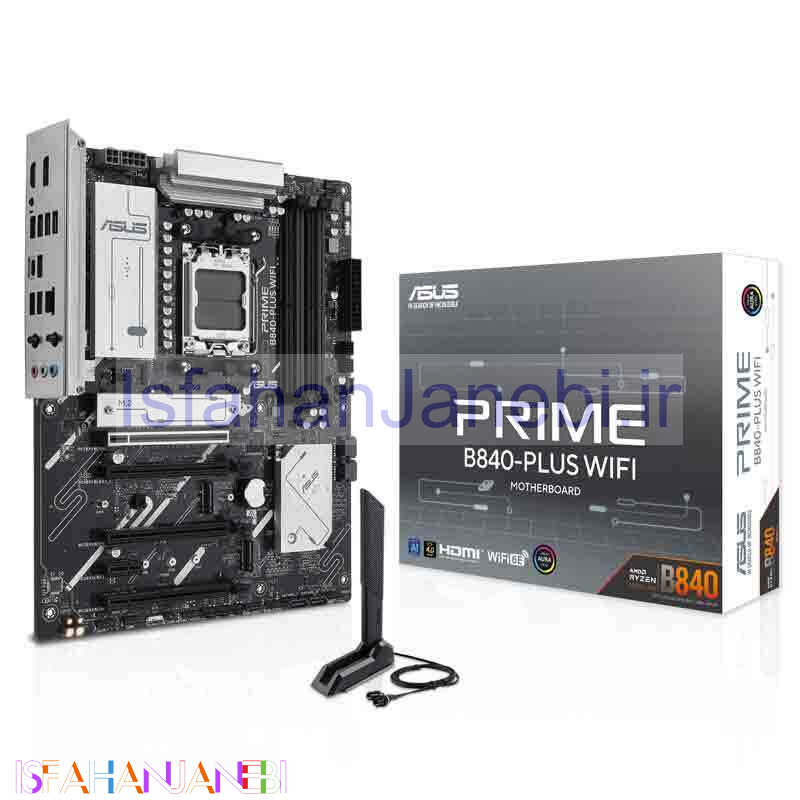 اصفهان جانبی-مادربرد ایسوس PRIME B840-PLUS WIFI DDR5