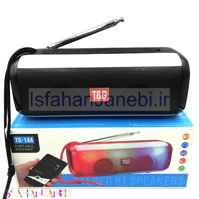 اصفهان جانبی-اسپیکر بلوتوثی رم و فلش خور T&G TG-144