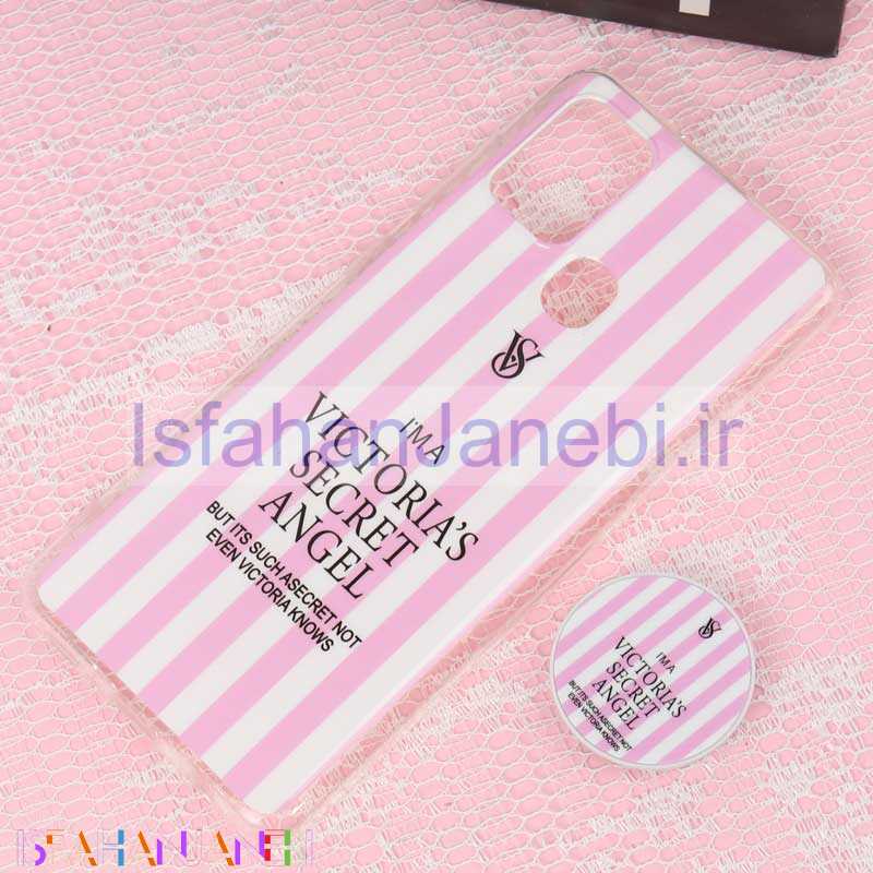 اصفهان جانبی-قاب سوپر IMD دور شفاف پاپ سوکت دار Samsung A21s ویکتوریا