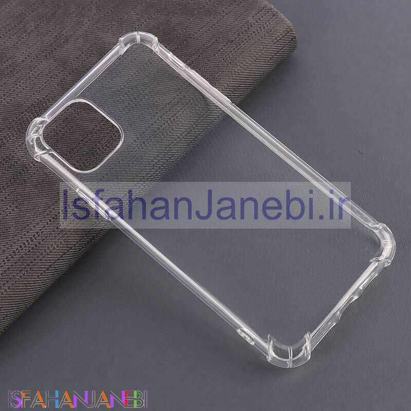 اصفهان جانبی-قاب ژله ای ضربه گیر بی رنگ آیفون iPhone 11 Pro Max