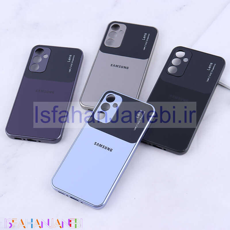 اصفهان جانبی-قاب PVD Lens Aperture سامسونگ Galaxy A34 محافظ لنزدار برجسته