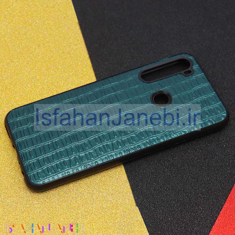 اصفهان جانبی-قاب چرمی پوست ماری Xiaomi Redmi Note 8