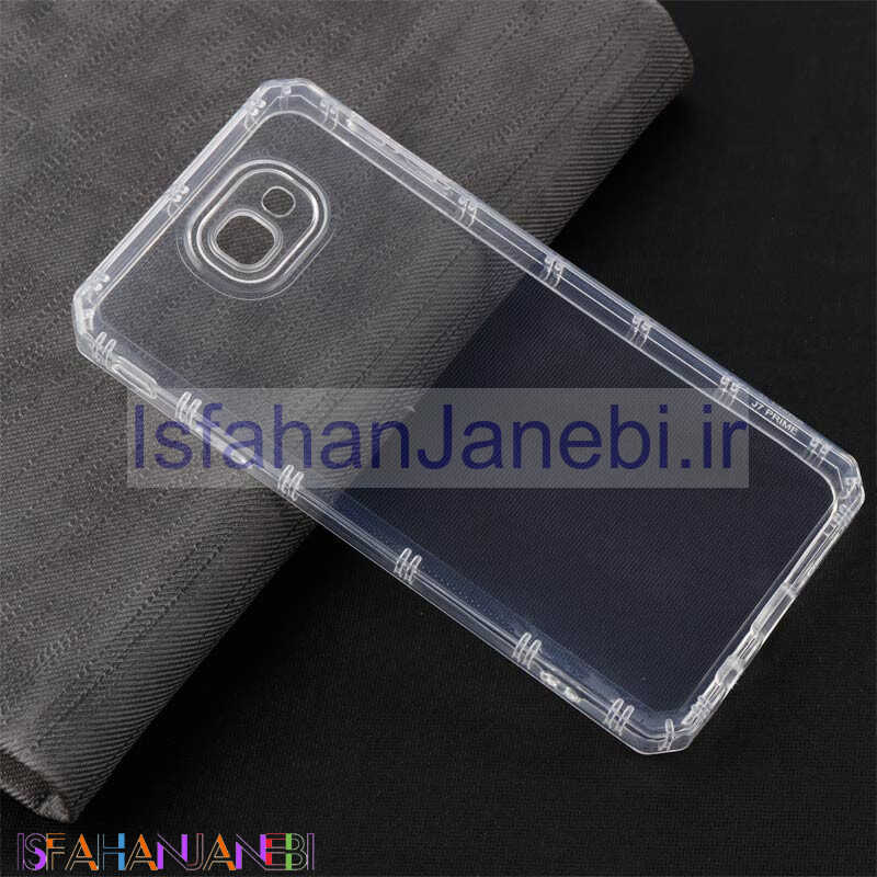اصفهان جانبی-قاب ژله ای بی رنگ سامسونگ Galaxy J7 Prime محافظ لنزدار