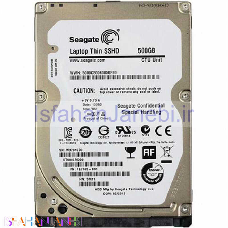 اصفهان جانبی-هارد لپ تاپ سیگیت Seagate 500GB SATA