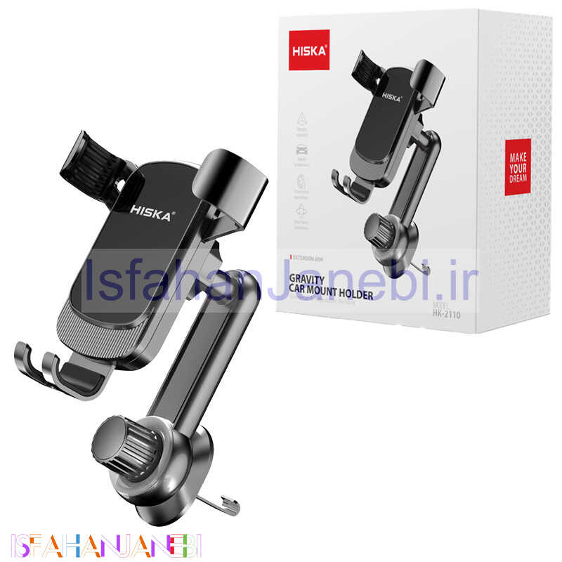 اصفهان جانبی-هولدر دریچه ای گیره ای Hiska HK-2110
