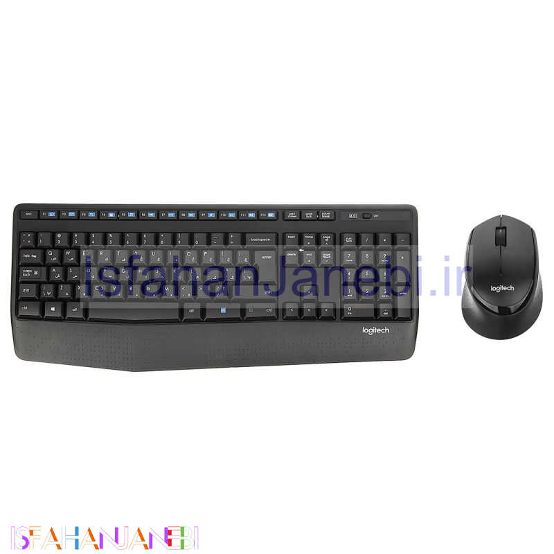 اصفهان جانبی-کیبورد و موس بی سیم لاجیتک MK345