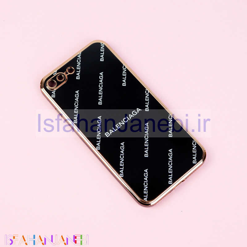 اصفهان جانبی-قاب طرحدار My Case محافظ لنزدار iPhone 7 Plus / 8 Plus مشکی