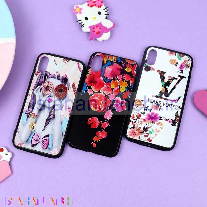 اصفهان جانبی-قاب فانتزی برجسته دخترانه آیفون iPhone X/XS سری 3