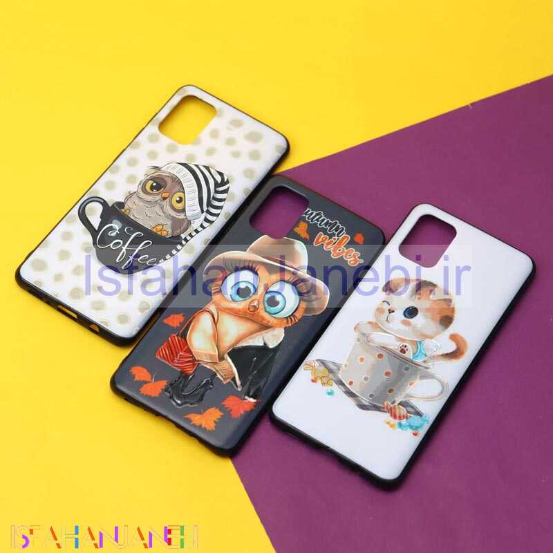 اصفهان جانبی-قاب فانتزی برجسته طرح کارتونی سامسونگ A71 سری H