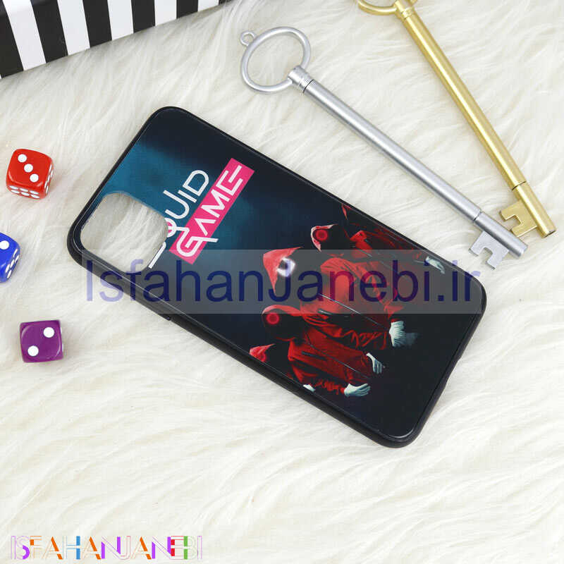 اصفهان جانبی-قاب پشت گلسی طرحدار اسکویید گیم iPhone 11 Pro Max