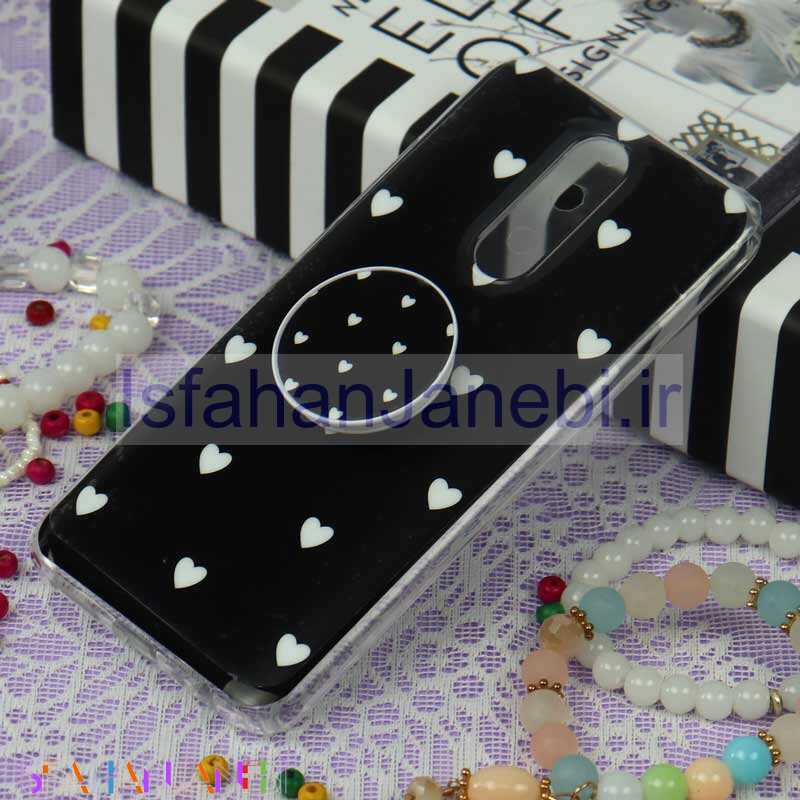 اصفهان جانبی-قاب سوپر IMD محافظ لنز دار پاپ سوکت دار Xiaomi Redmi 8 قلبی