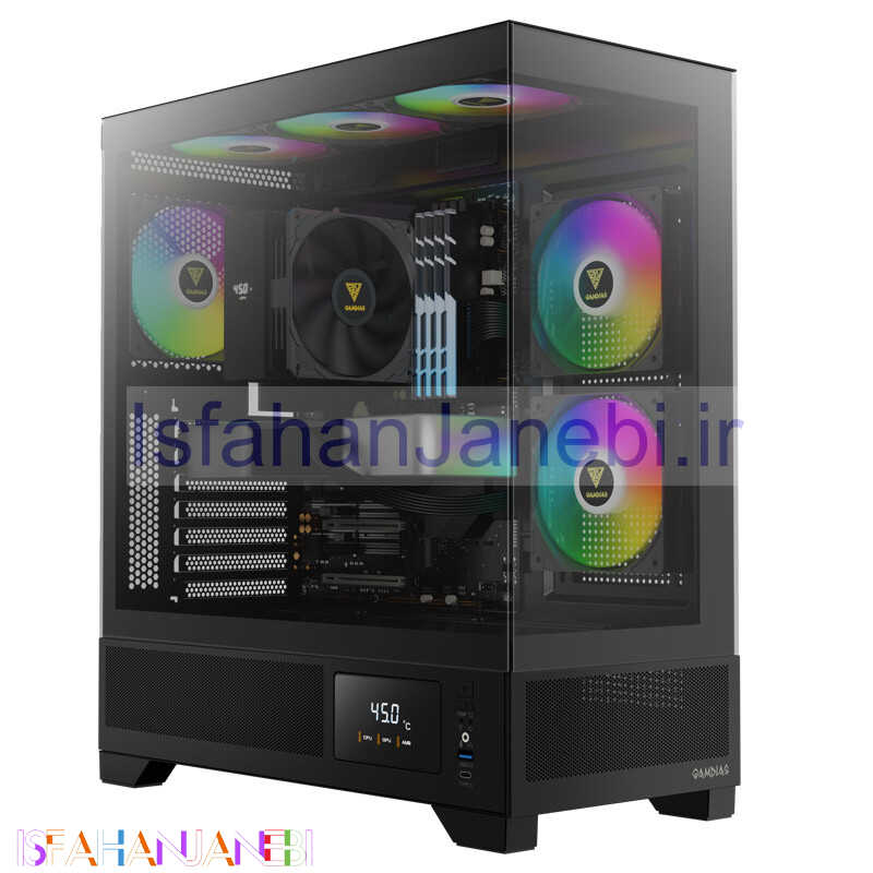 اصفهان جانبی-کیس کامپیوتر گیم دیاس Gamdias ATLAS M1