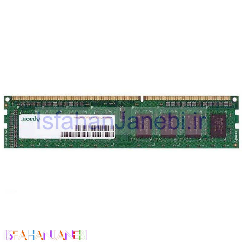 اصفهان جانبی-رم کامپیوتر Apacer UNB DDR2 U-DIMM 2GB 800MHz CL6 Single