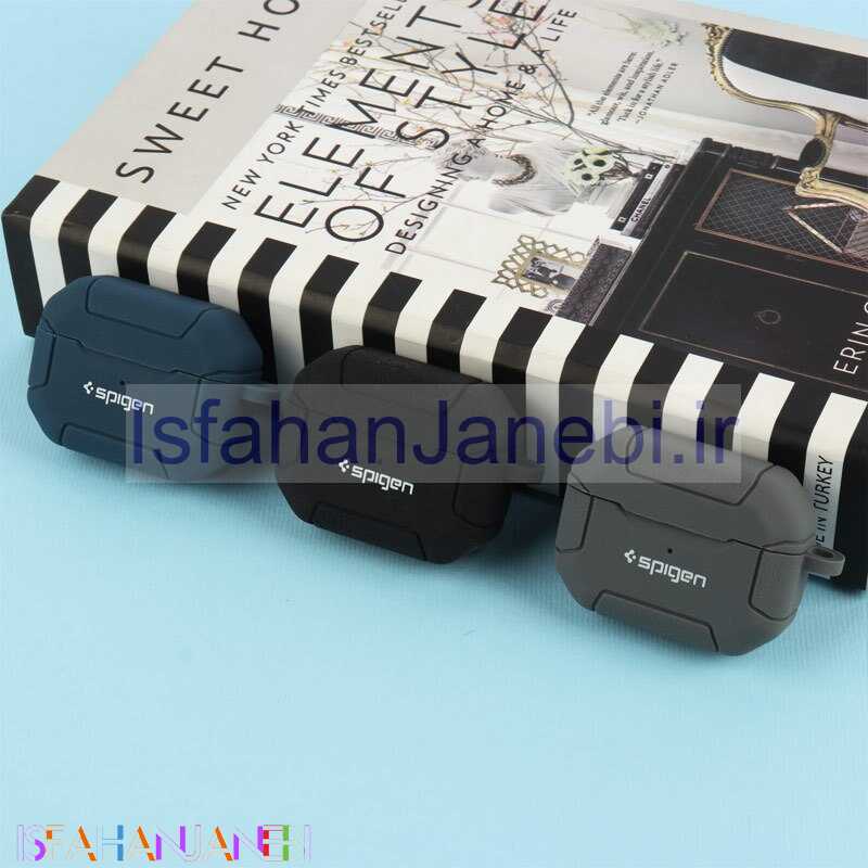 اصفهان جانبی-کاور ایرپاد پرو 2 Spigen Rugged Armor کد 1