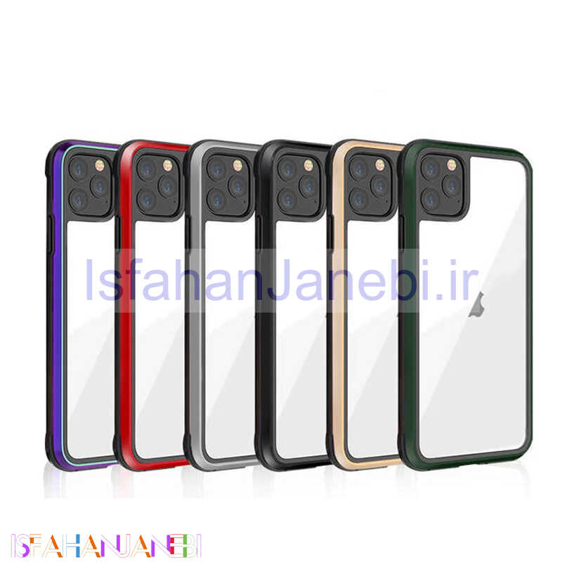 اصفهان جانبی-قاب ضد ضربه پشت شفاف K.doo Ares آیفون iPhone 12 / 12 Pro