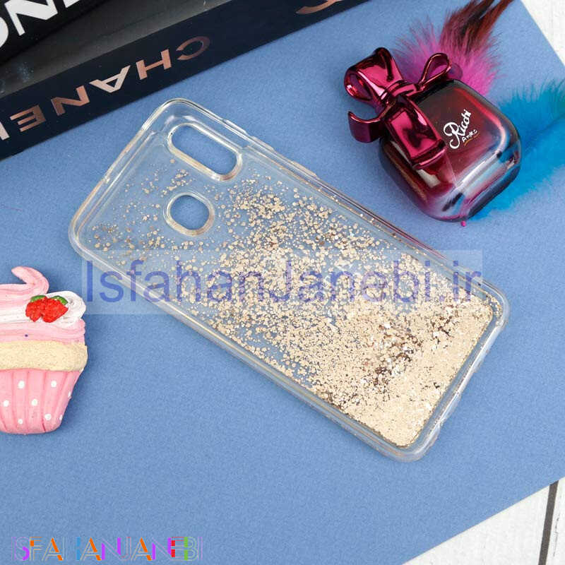 اصفهان جانبی-قاب آکواریومی ویکتوریاسکرت Samsung Galaxy A20 طلایی