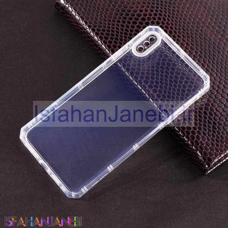 اصفهان جانبی-قاب ژله ای بی رنگ محافظ لنزدار iPhone XS Max