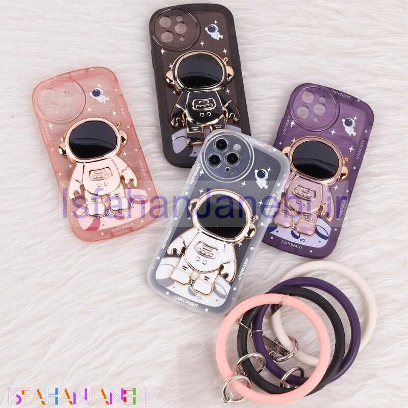 اصفهان جانبی-قاب استند آدمکی محافظ لنزدار + آویز دستی iPhone 11 Pro